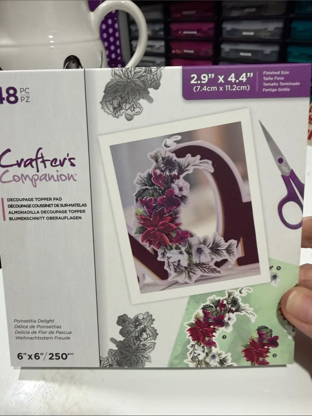 Crafters Companion ‘Noel’ word die & Coordinating Die, Stamps Set & Topper Pad